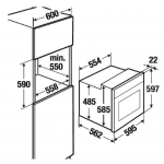 Kuppersbusch EEB6860.0JX1 54公升 嵌入式電焗爐 (不銹鋼)